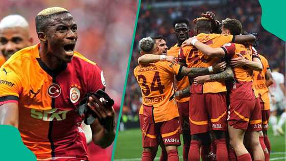 Osimhen scores powerful header as Galatasaray win Turkish Super Lig title