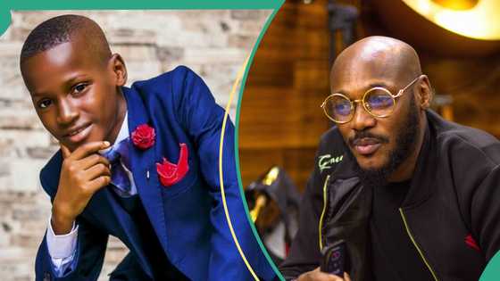 2baba’s second son sweetly celebrates birthday with mum, singer's brother Hyacinth Idibia reacts