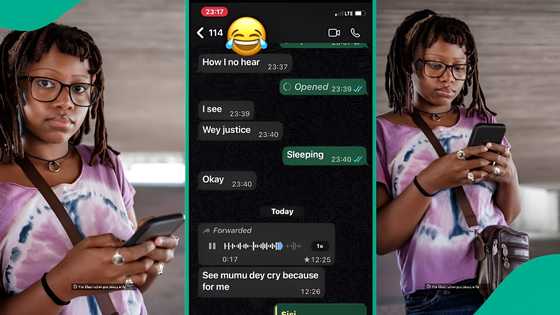 "See mumu dey cry because of me": Lady shares voice note of boy crying for love, post trends