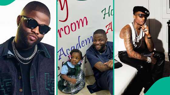 Skales fumes as fan claims daughter resembles Wizkid amid heat of industry feud