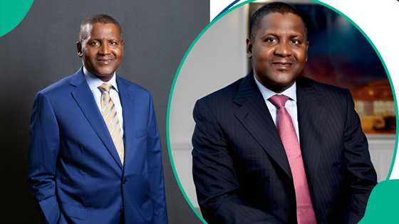 Dangote’s surprise hangout with famous American rapper gets celebrities talking