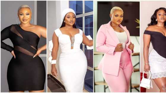 10 stunning photos of BBNaija star JMK as she puts lovely figure on display while serving fashion goals
