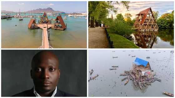 From Makoko to Italy, China: Nigerian man's floating school idea takes the world by storm, photos amaze many
