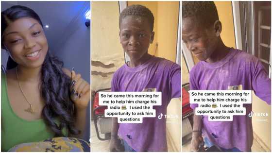 "Let me do Christmas for him": Video of 14-year-old boy working as tiler goes viral, lady plans to sponsor him