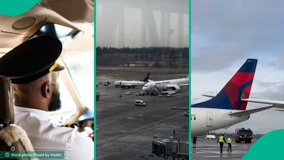 Scared lady cancels her flights after tails of two aircraft collide in US Airport