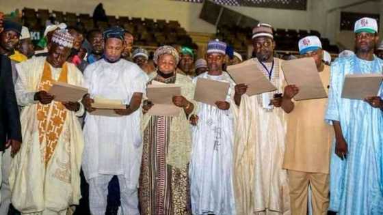 Sunayen zababbun shugabannin APC 34 na reshen jihohi da uwar jam'iyya ta san da zamansu