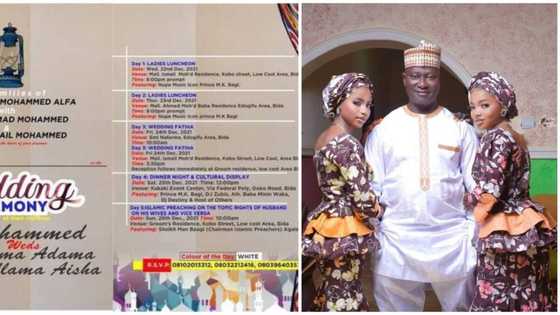 They look like twins: Nigerian man to marry two pretty lookalike ladies at once, their wedding IV goes viral