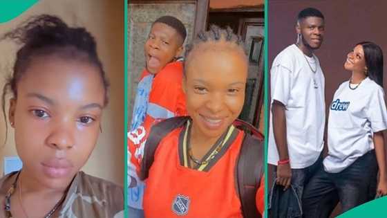 Lady celebrates 1 year of dating landlord after agent introduced them to each other, video trends