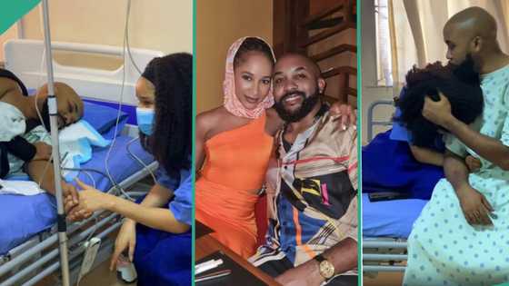 Banky W beats cancer, touching video of Adesua with him at hospital trends: “Marry a kind partner”