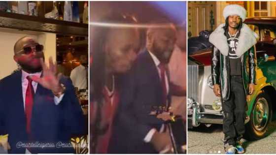 "Which Category OBO go put Mr Soapy?" Fans react as Davido hangs out with Naira Marley, clip trends