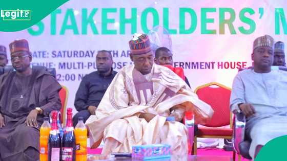 Gwamna Zulum ya zubar da hawaye a taron nuna goyon baya ga Tinubu, an ji dalili