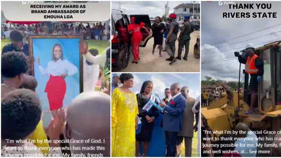 Latest celeb: Ngozi, Eko Hotel staff who returned $70k gets VIP welcome in Rivers hometown, bags scholarship