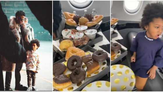 Dey try give am something bitter: Reactions trail large platter of chocolate goodies for Wizkid's Zion