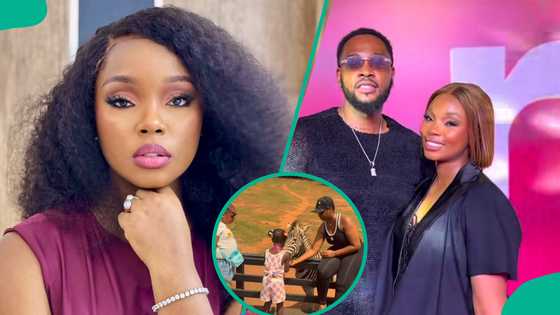 BBNaija's Bambam takes daughters on vacation,' Teddy A's absence elicits reactions