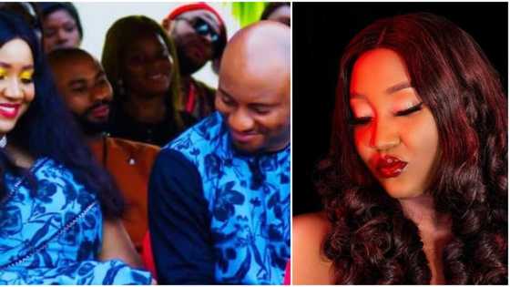 Yul Edochie’s 2nd wife Judy shares hot photo, sparks reactions as she compares herself to Queen Bathsheba