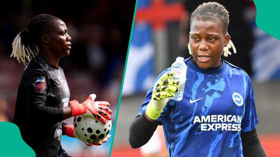 Super Falcons star wins first award in England after making debut for new club