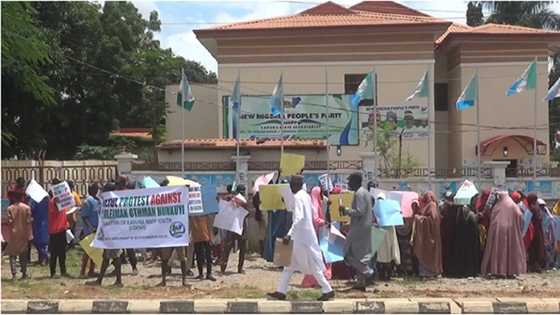 'APC Ya Ke Yi Wa Aiki': Mambobin NNPP A Kaduna Sun Bukaci A Kwace Takarar Gwamna Daga Hannun Hunkuyi