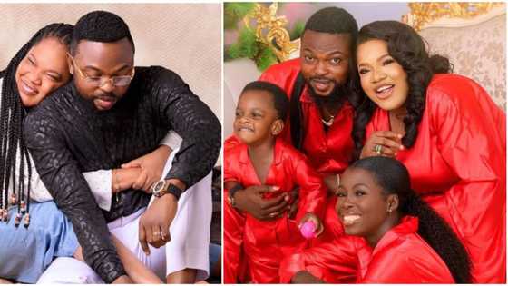 5 videos show adorable moments between Toyin Abraham and hubby Kolawole as actress marks his birthday
