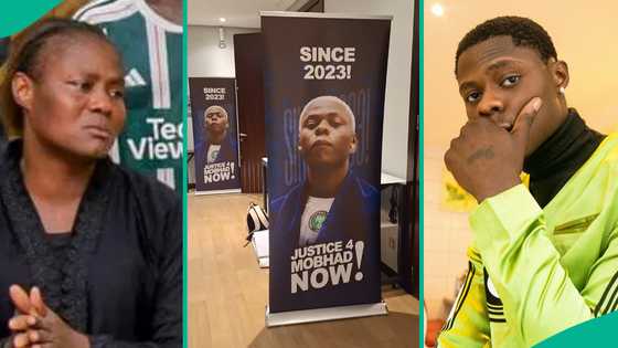 Mohbad's mum gets angry, walks out of ongoing World Conference in Lagos with singer's brother Adura