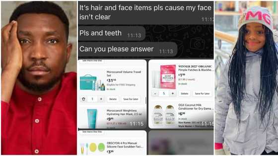 “She dey carry me go where I no know”: Timi Dakolo reacts as daughter begs him to buy make-up kit worth N96k