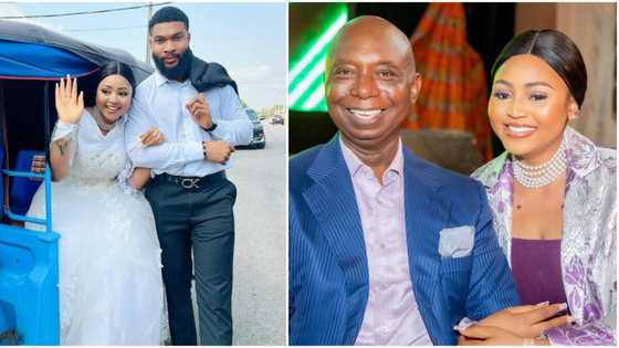 "But u no follow unconditional love for real life": Knocks as Regina Daniels shares moments from movie shoot