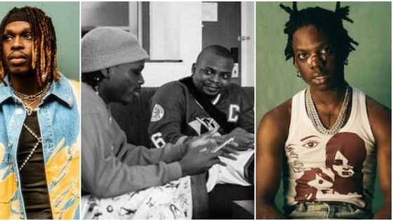 “I’m super proud of them”: Olamide talks on Fireboy & Rema’s relationship after trending video