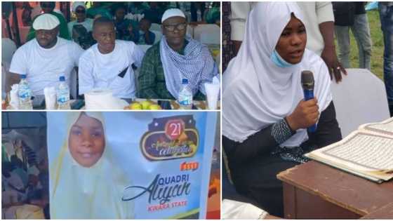 Ramadan: Veteran actor Yinka Quadri shows off proud father moment as daughter graduates from Islamic school