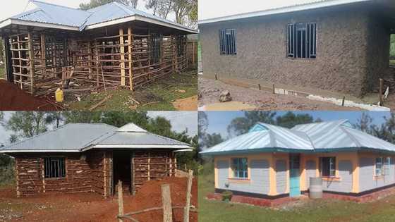 "How much did you spend?" Creative man builds fine house with mud and sticks, video goes viral on TikTok
