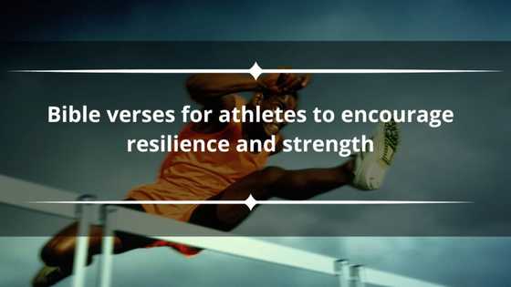 20 Bible verses for athletes to encourage resilience and strength
