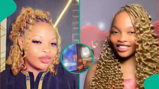 Nigerian lady cries out after seeing what boyfriend saved her number as, video goes viral