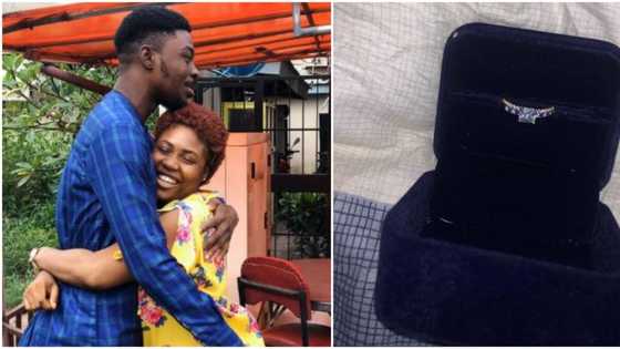 Man sends engagement ring and proposal letter to girlfriend through transport company (photos)