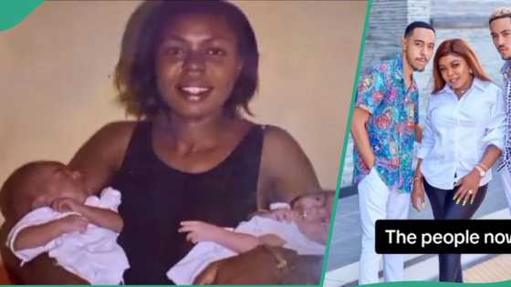 "Forgive him": Reactions as woman shows off her two sons' transformation years after she was dumped