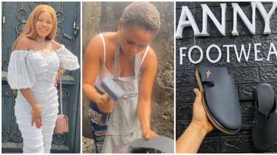 "The best choice I ever made": Lady who has been a female cobbler for 6 years opens up