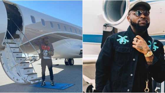 Davido brags as he travels over 4hrs trip from Atlanta to Los Angeles just to have lunch