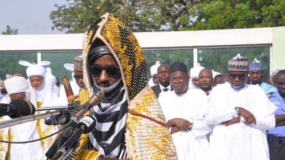 Yanzun nan: An tsaurara matakan tsaro a Awe yayinda Sanusi ke shirin bayyana a cikin jama’a don sallar Juma’a
