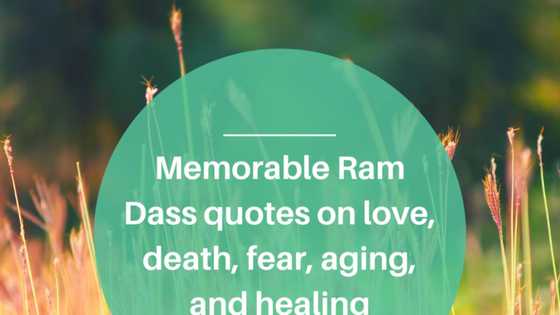 Memorable Ram Dass quotes on love, death, fear, aging, and healing