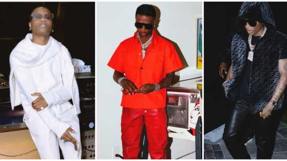 Wizkid in colours: 5 fashionable times Starboy jumped on monochromatic style trend