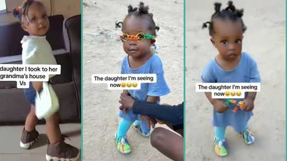 Nigerian mum who took daughter to grandma's house posts her new look, funny video trends