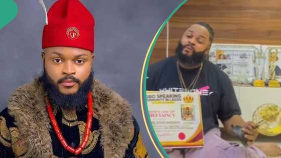 Whitemoney breaks silence on Grammy nomination snub, showcases his other awards in viral video