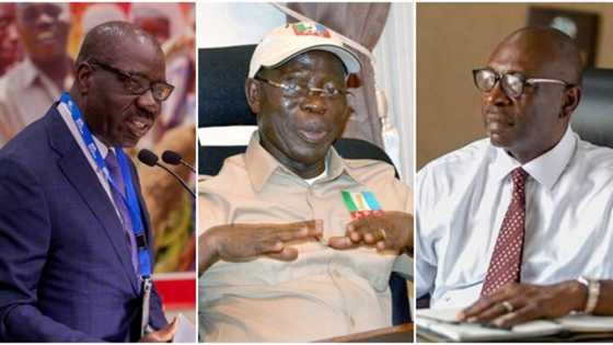 Trouble looms in Ize-Iyamu’s campaign as APC governors forum make accusation against Oshiomhole