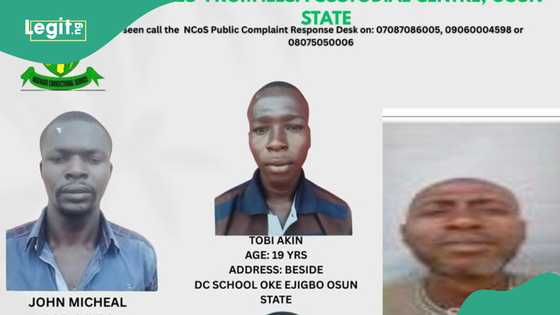Osun prison break: FG places N5m bounty on fleeing inmates, shares photos