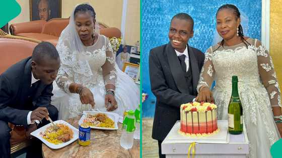 Wife of autistic OPM member Aboy guides him as he eats, video trends as people notice changes