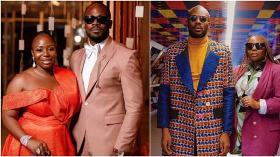 "I get jealous when an actress kisses him": Wife of actor Etim Effiong speaks on women crushing on her hubby