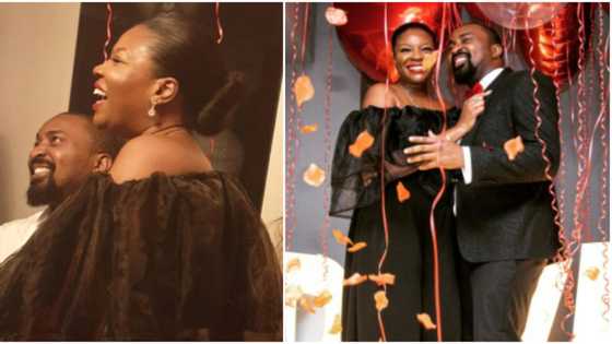 Real wedding party: Filmmaker Kemi Adetiba breaks down in tears as she gets engaged to lover