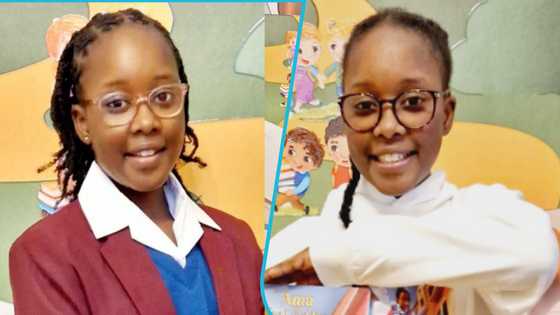 11-year-old British-Ghanaian author of 4 books, Sarah Afua Kittoe builds e-library for school in Tema