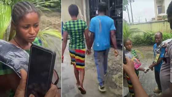 "Only 7 days": House help plans with gateman to empty madam's house, gets caught in video