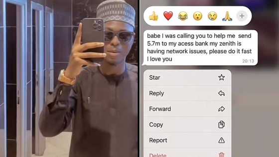 "Send N5.7 million to my account": Man who's dating rich man's daughter cries out as she requests huge cash