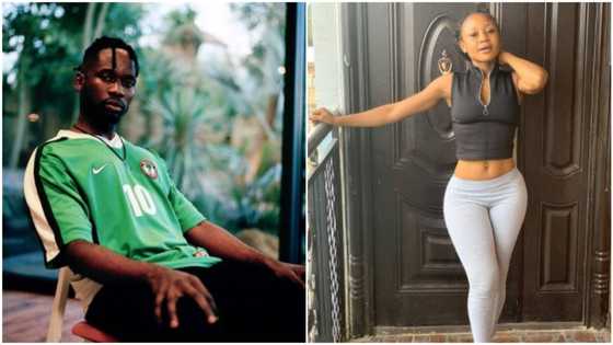 Popular Ghanaian video vixen shows great excitement after Mr Eazi said he will meet her
