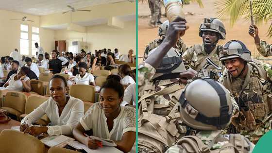 Drama as soldiers deployed on Nigerian campus as lecturers attempt to disrupt exam