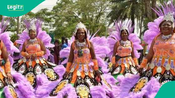 Wife of former president attends Calabar carnival, governors from Kogi and Kwara make appearance